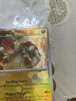 Scarlet And Violet Prismatic Evolutions Groudon Pokeball Card. - Image 5