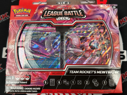 Pokemon League Battle Deck Tean Rocket's Mewtwo EX New Sealed Promo Card Level 3 - Image 1