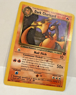 Pokemon TCG Dark Charizard 21/82 Rare Card Vintage - Moderately Played - Image 3