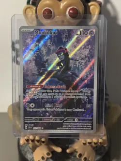 Pokemon TCG Munkidori Illustration Rare Card 072/064 Shrouded Fable - Image 1