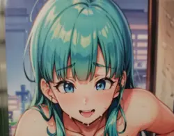 BULMA DRAGON BALL RAINBOW FOIL WAIFU ANIME CARD #2 - Image 3