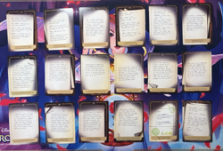 Disney Lorcana Whispers in the Well Judie's Notebook Lore Complete Set 18 Cards - Image 1
