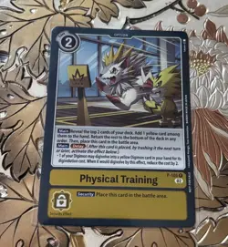 Digimon Card Game Physical Training P-105 Promo - Image 1