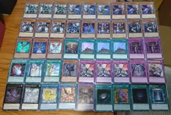 Yu-Gi-Oh Card The First Darklord Deck Core Ixchel Morningstar Banishment + More. - Image 1