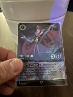 Enchanted Lorcana Ursula's Return - The Queen - Diviner - 218/204 Enchanted - Image 1