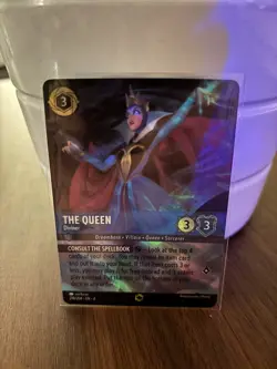 Enchanted Lorcana Ursula's Return - The Queen - Diviner - 218/204 Enchanted - Image 5