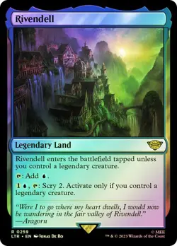 Magic The Gathering MTG RIVENDELL FOIL Lord of the Rings NM - Image 1