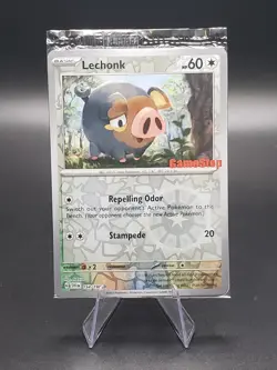 Lechonk 154/198 Gamestop Stamped Promo Scarlet & Violet Pokemon - Image 1