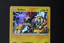 Raikou SM150 LP Holo Sun & Moon Black Star Promo Light Play Pokemon TCG 2018 - Image 3
