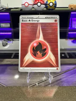 Pokemon TCG - Fire Energy - 018 (Horizontal Holo) - Black Bolt & White Flare - Image 1