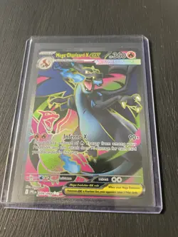 Pokemon TCG Mega Charizard EX 109/094 Ultra Rare Phantasmal Flames Near Mint - Image 1