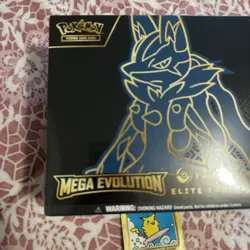 Pokemon Center TCG: Mega Evolutions Lucario Elite Trainer Box (ETB) - SEALED - Image 2