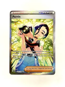 Perrin 220/167 Twilight Masquerade Special Illustration Rare Pokemon TCG NM - Image 1