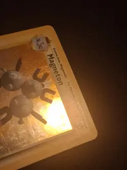 Pokemon TCG Magneton Base Set 9/102 Holo Unlimited Holo Rare - MP - Image 4