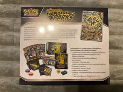 Pokemon Surging Sparks ETB Pokemon Center Exclusive SEALED Elite Trainer Box - Image 2