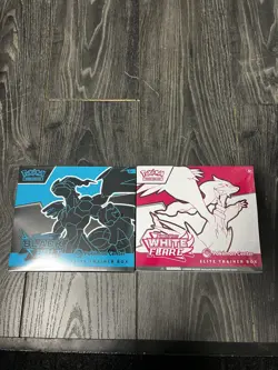 Pokemon Center Black Bolt & White Flare Elite Trainer Box ETB Set 🔥 SEALED✅ - Image 1