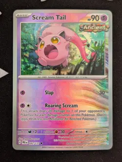 Scream Tail (Master Ball Pattern) 042/131 SV: Prismatic Evolutions Pokemon TCG N - Image 1