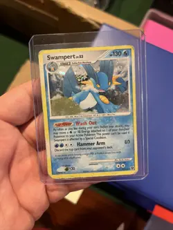 Swampert LV 53 9/106 Great Encounters Holo Pokemon TCG LP - Image 3