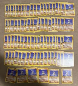 LOT OF 80! 1999 Pokemon Jungle #50 Cubone 1st Edition TCG Near Mint, LP - Image 2