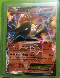Moltres EX - 14/135 - Pokemon Plasma Storm Black & White Ultra Rare - Image 1