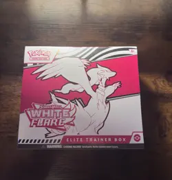Pokemon ETB Scarlet & Violet Black Bolt White Flare Elite Trainer Box - Image 1
