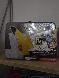 Pokemon Celebrations 25th Anniversary Treasure Chest Lunchbox - Image 1