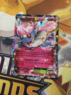 Pokemon TCG Diancie EX XY43 Black Star Promo Holo MP - Image 1