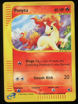Pokemon 2002 Expedition - Ponyta - Reverse Holo - 126 - Image 1