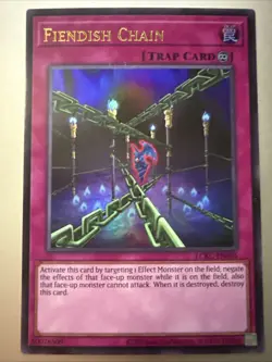 Fiendish Chain LCKC-EN095 Legendary Collection Kaiba Unlimited - Image 1
