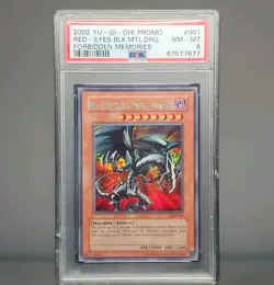 Red-Eyes Black Metal Dragon (Forbidden Memories) FMR-001 PSA 8 - Image 3