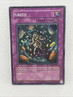 Yu-Gi-Oh! Greed SOD-EN055 Unlimited Super Rare - Image 1