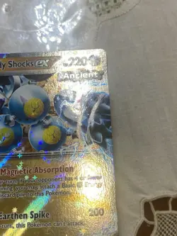 Scarlet And Violet Prismatic Evolutions Sandy Shocks Ex Ancient Card. - Image 5