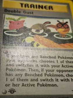 Double Gust 1st Edition Common Trainer Card Neo Genesis 100/111 MP - Image 4