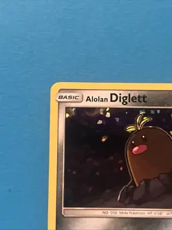Pokemon Card TCG - Diglett - McDonalds Promo 9/12 Holo Rare Near Mint 2017 - Image 2