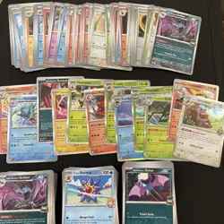 Destined Rivals Bulk Lot 200 Cards 41 Reverse Holos 12 Holos 147 Commons - Image 1