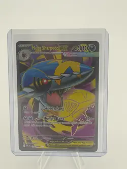 Mega Sharpedo EX 119/094 Secret Rare Full Art Holo Pokemon Card Near Mint - Image 1