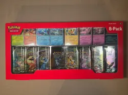 Pokemon: Prismatic Evolutions Costco 8 Mini-Tin Bundle w/ Promo Cards - Sealed! - Image 1