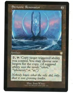 MTG Strionic Resonator Retro Frame Brothers War Magic The Gathering TCG - Image 1