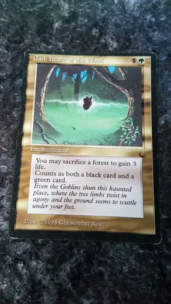 Dark Heart of the Wood - Magic the Gathering MTG The Dark - Image 1