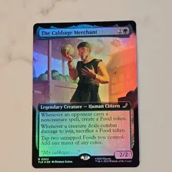 MTG -The Cabbage Merchant - Extended Art - FOIL - Avatar: The Last Airbender 203 - Image 1