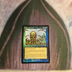 Foil Necropotence - Deckmasters 2001 - EX - Image 1