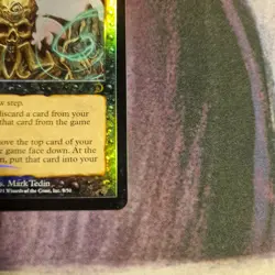 Foil Necropotence - Deckmasters 2001 - EX - Image 5