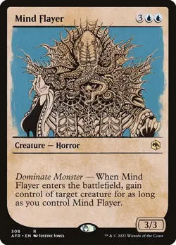 Mind Flayer Showcase Regular - Adventures In The Forgotten Realms MTG-NM - Image 1