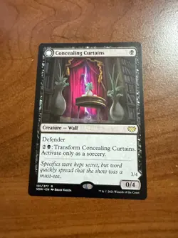 Concealing Curtains Innistrad: Crimson Vow Regular - Image 1