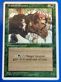 1 BANNED MTG | Pradesh G | Fourth Edition | 1995 | Magic The Gathering |NM - Image 1