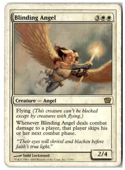 MTG Blinding Angel - 8th Edition Heavily Played English - Image 1