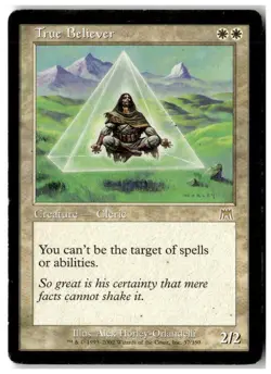 MTG True Believer - Onslaught Heavily Played English - Image 1