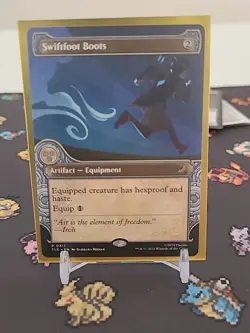 MTG: Avatar Commander Bundle Promos - Sol Ring, Arcane Signet & Swiftfoot Boots - Image 4