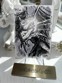 MTG Artist Proof Christopher Burdett / Shifting Shadow AP English - Image 2