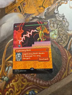 Lightning Bolt MTG Secret Lair - Pack Fresh - - Image 1